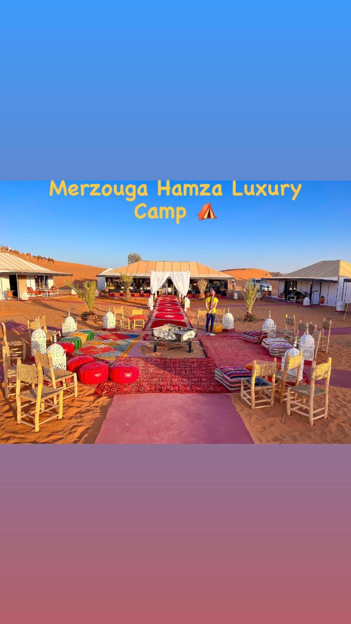 Merzouga Hamza Luxury Camp Εξωτερικό φωτογραφία